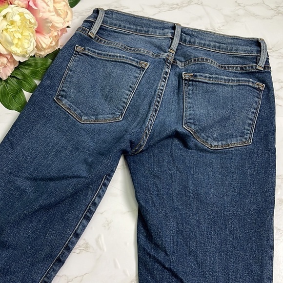 Frame Denim Women's Le Skinny De Jeanne Cotton-Blend Jeans Size 25 - Picture 8 of 9